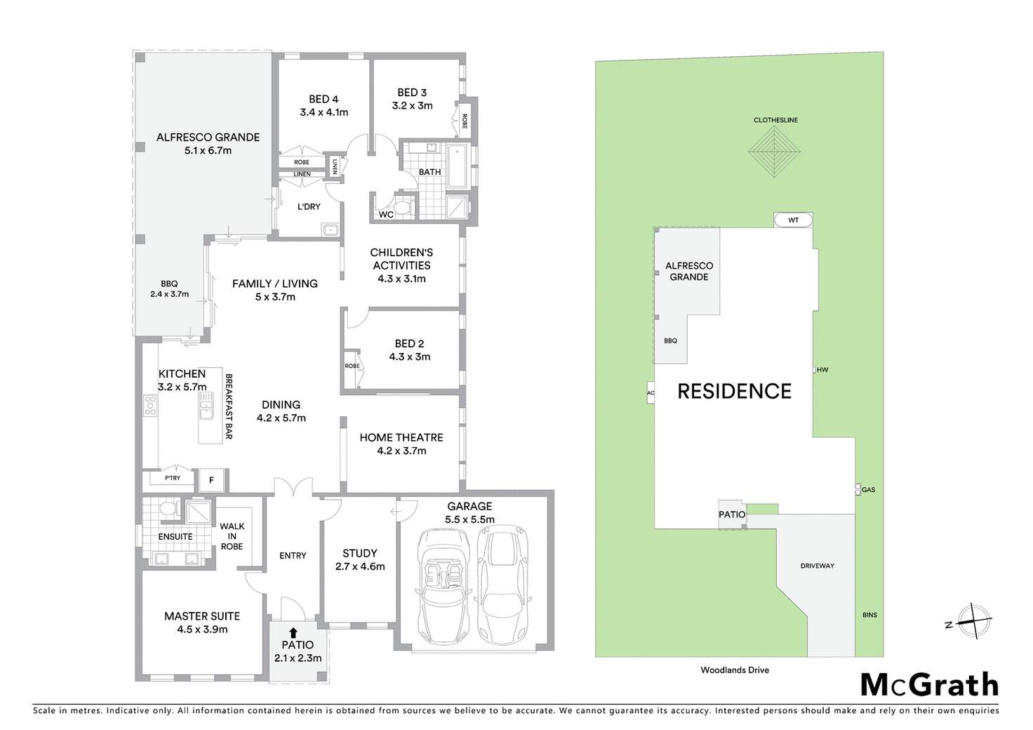 Floorplan of Homely house listing, 2/36A Woodlands Drive, Weston NSW 2326