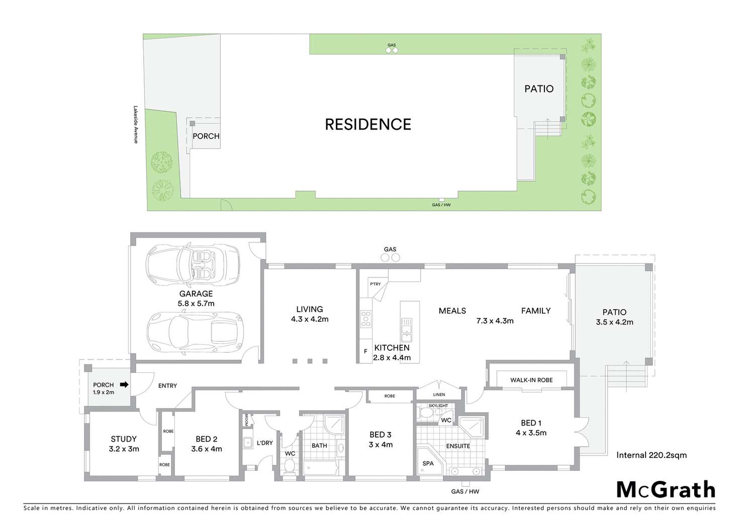 Floorplan of Homely house listing, 242 Lakeside Avenue, Springfield Lakes QLD 4300