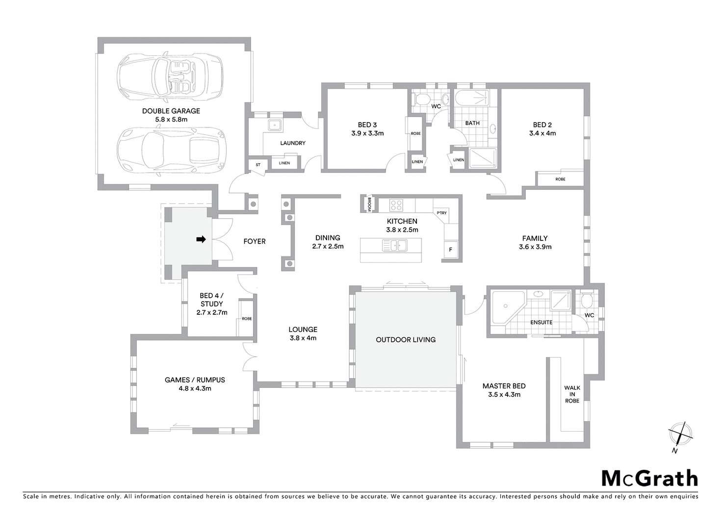 Floorplan of Homely house listing, 18 Turnbury Street, Little Mountain QLD 4551