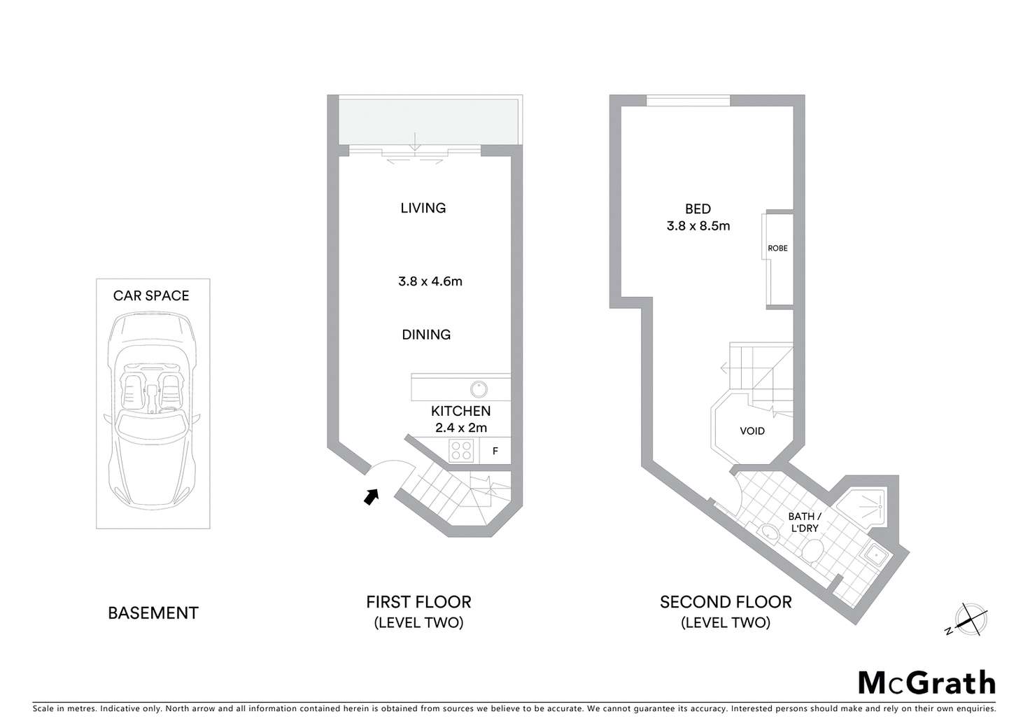 Floorplan of Homely apartment listing, 51/240 Ben Boyd Road, Cremorne NSW 2090