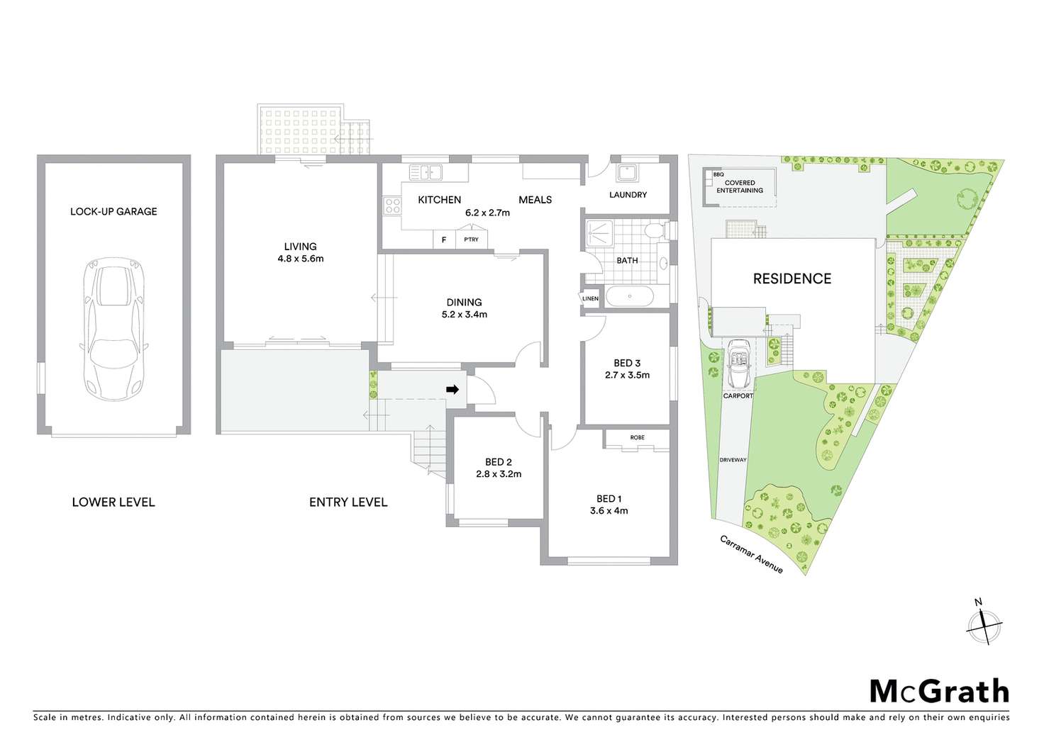 Floorplan of Homely house listing, 14 Carramar Avenue, North Ryde NSW 2113