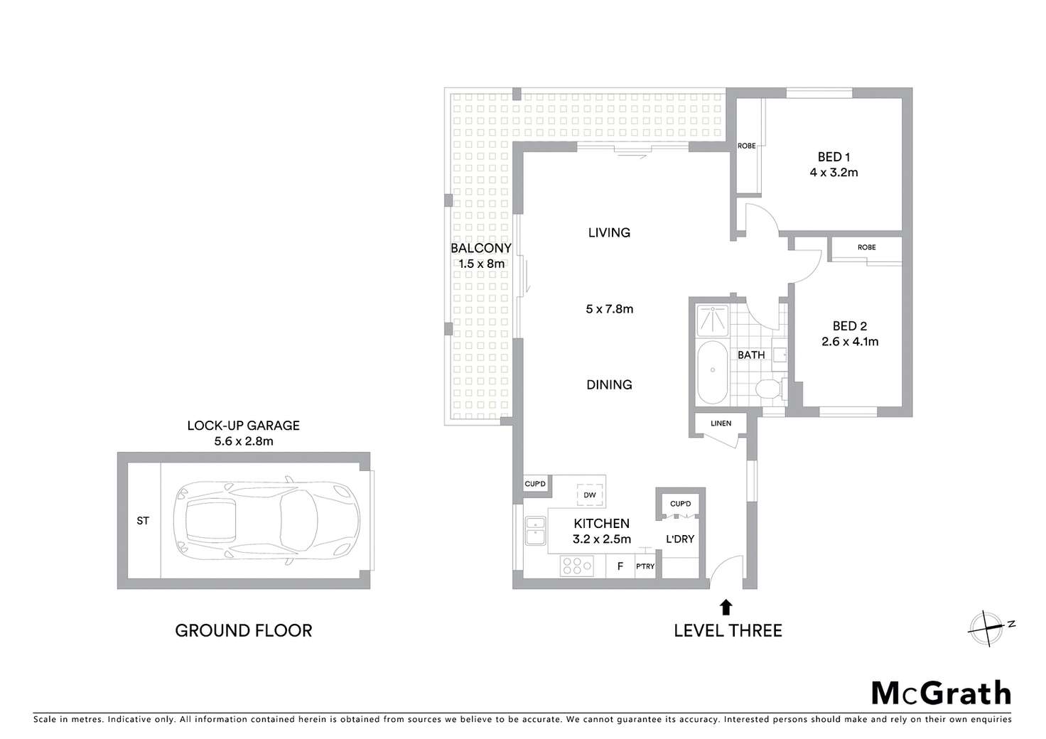 Floorplan of Homely apartment listing, 5/39 Doncaster Avenue, Kensington NSW 2033