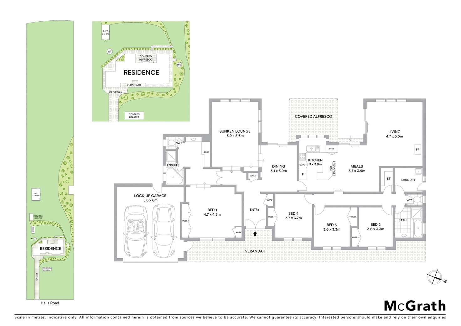 Floorplan of Homely house listing, 3 Halls Road, Arcadia NSW 2159