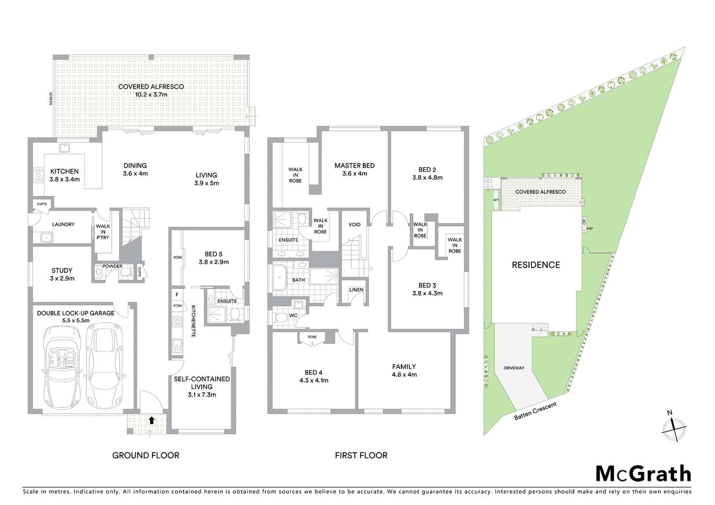 Floorplan of Homely house listing, 7 Batten Crescent, Ermington NSW 2115
