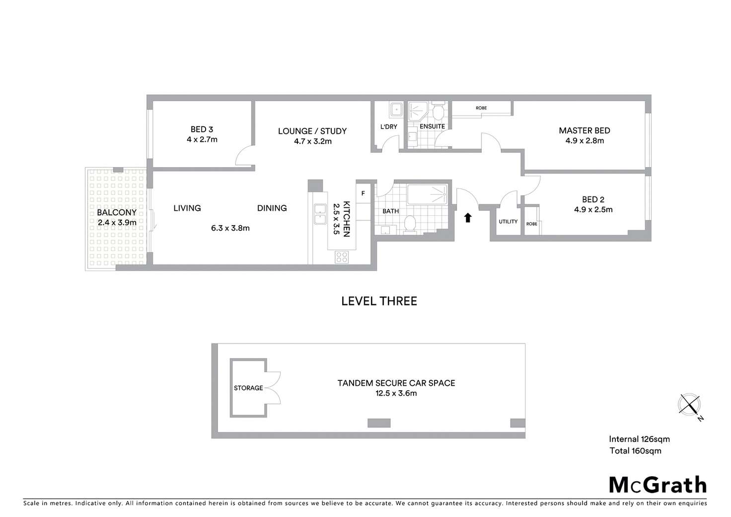 Floorplan of Homely apartment listing, 2207/20 Porter Street, Ryde NSW 2112