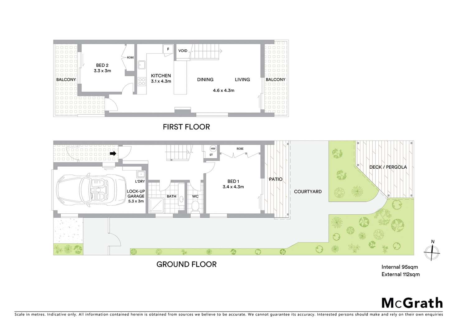 Floorplan of Homely unit listing, 3/30 Orealla Crescent, Sunrise Beach QLD 4567