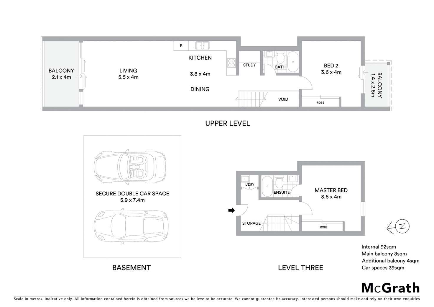 Floorplan of Homely apartment listing, 40/15 Green Street, Maroubra NSW 2035
