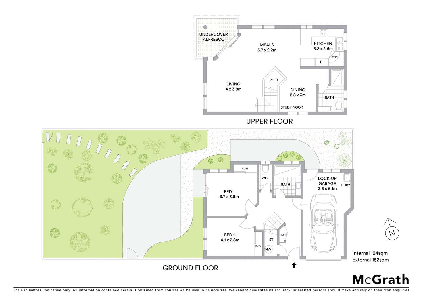Floorplan of Homely unit listing, 5/8 Advance Place, Sunrise Beach QLD 4567