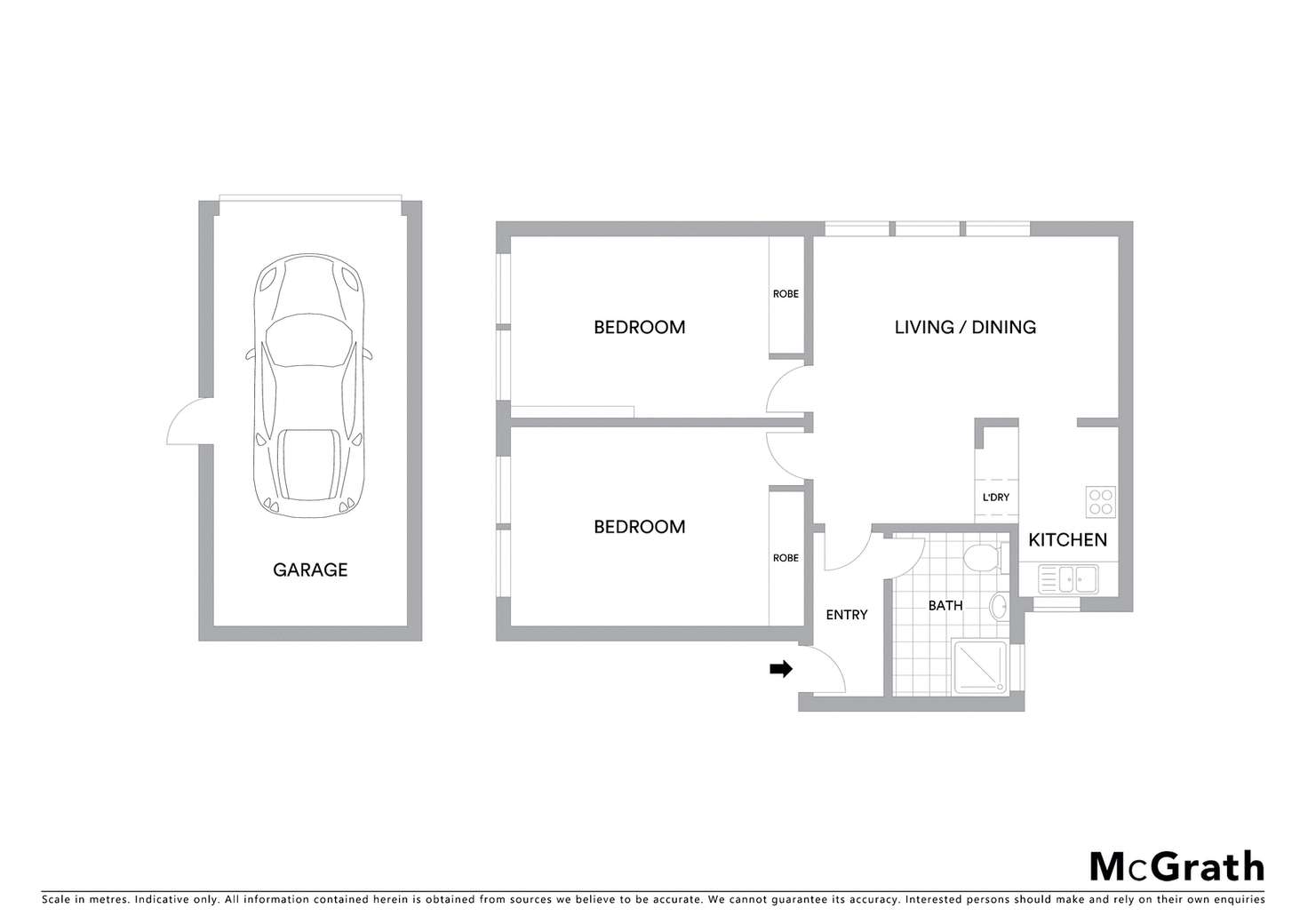 Floorplan of Homely apartment listing, 3/56 Smith Street, South Melbourne VIC 3205