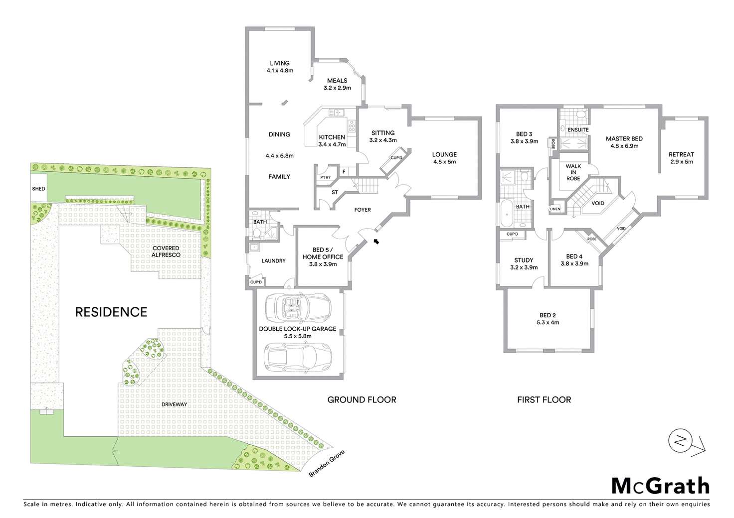 Floorplan of Homely house listing, 26 Brandon Grove, Kellyville NSW 2155