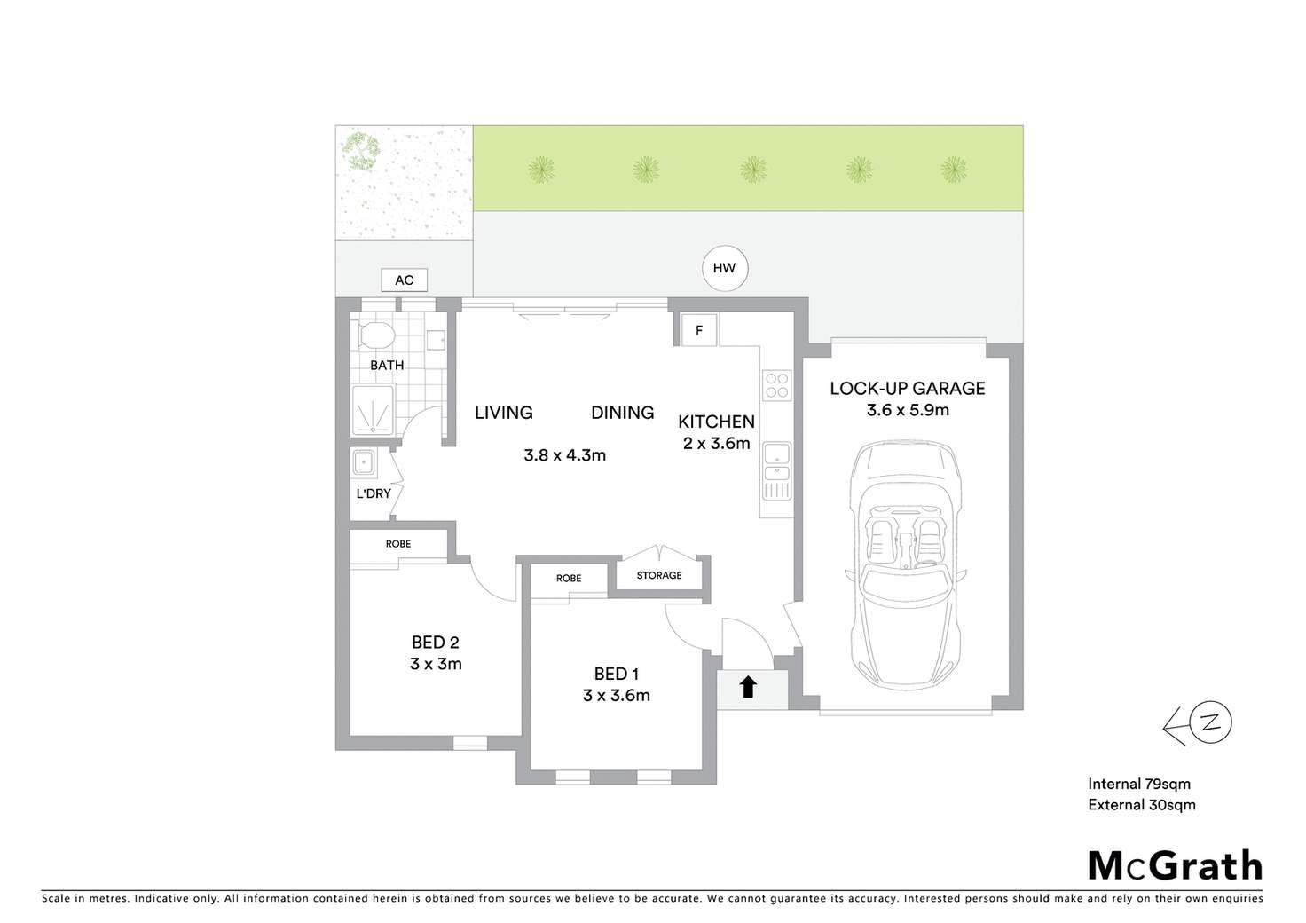 Floorplan of Homely unit listing, 3/48 Pardy Street, Pascoe Vale VIC 3044