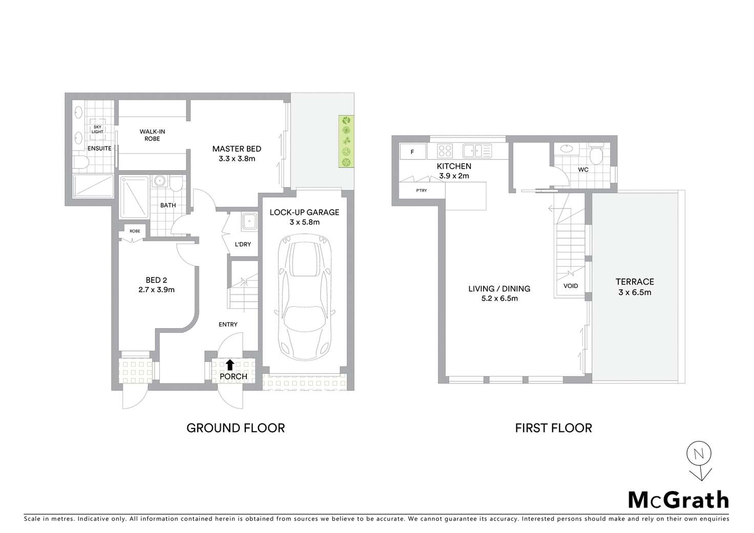 Floorplan of Homely townhouse listing, 1 Little Smith Street, Yarraville VIC 3013