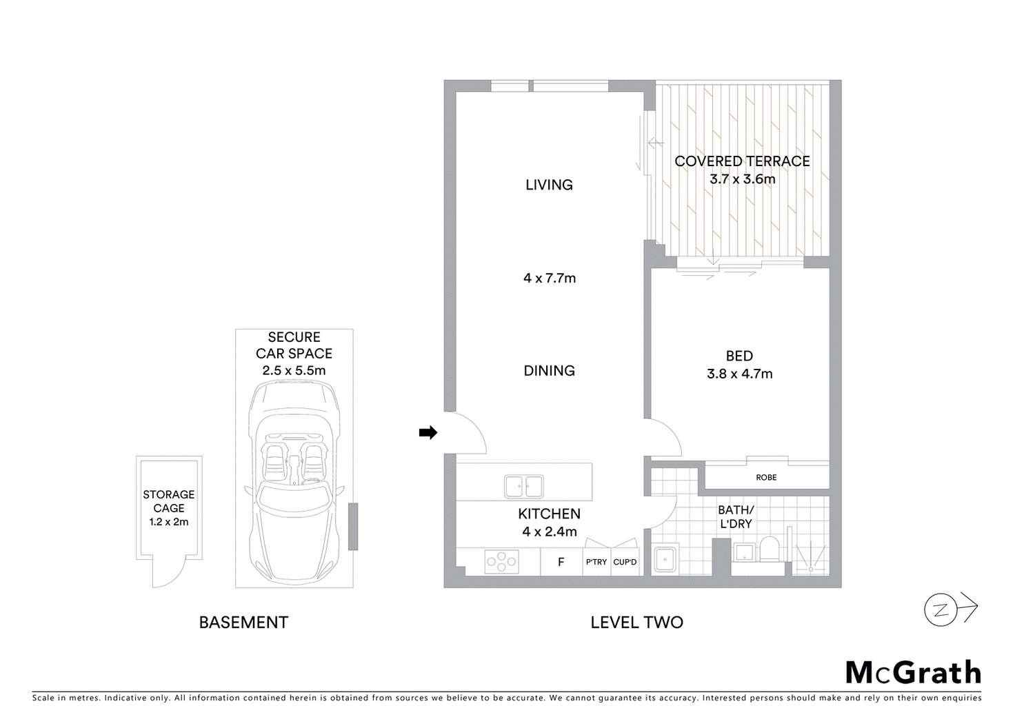 Floorplan of Homely unit listing, 22/17 William Street, Earlwood NSW 2206
