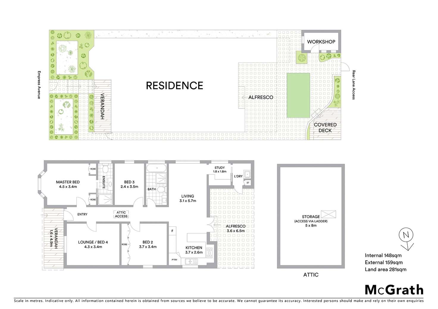 Floorplan of Homely house listing, 22 Empress Avenue, Kingsville VIC 3012