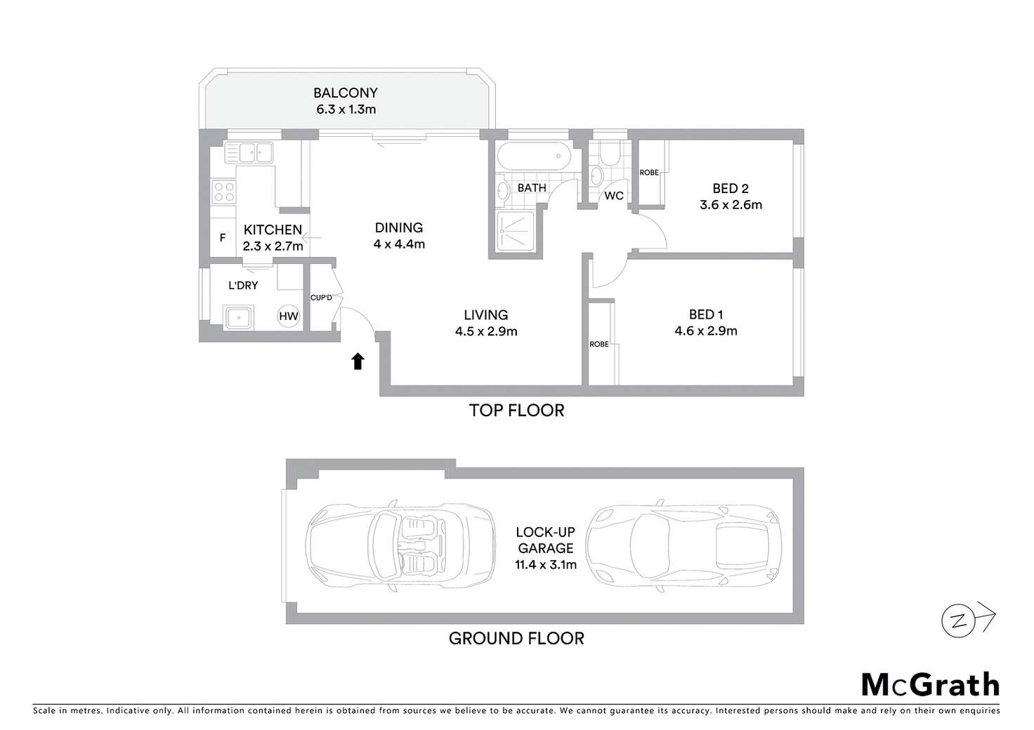 Floorplan of Homely apartment listing, 19/138 Moore Street, Liverpool NSW 2170
