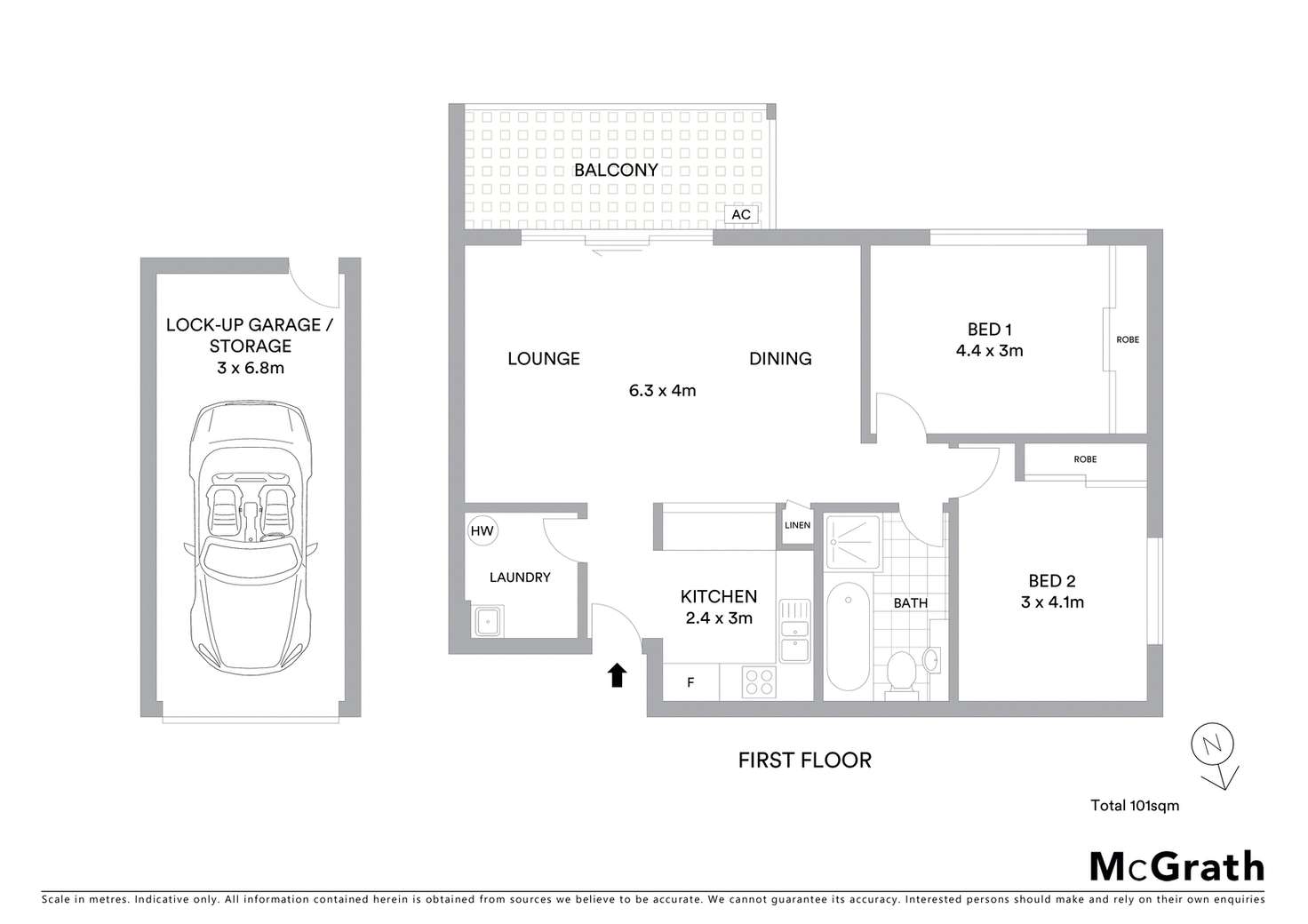 Floorplan of Homely apartment listing, 35/4 Riverpark Drive, Liverpool NSW 2170