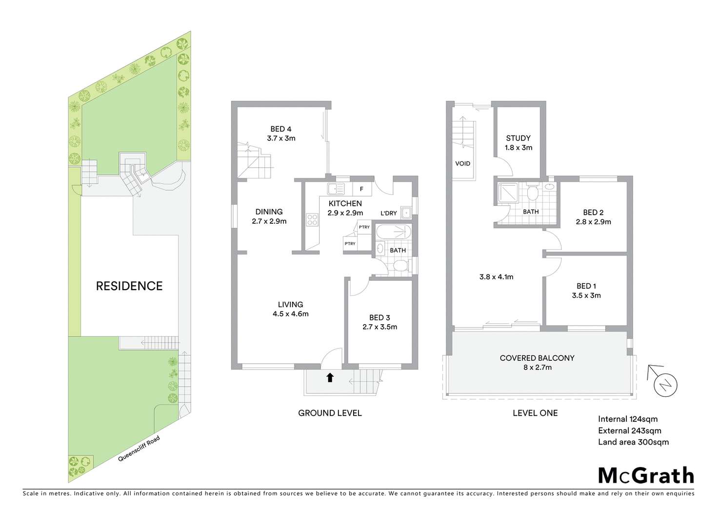 Floorplan of Homely house listing, 153 Queenscliff Road, Queenscliff NSW 2096