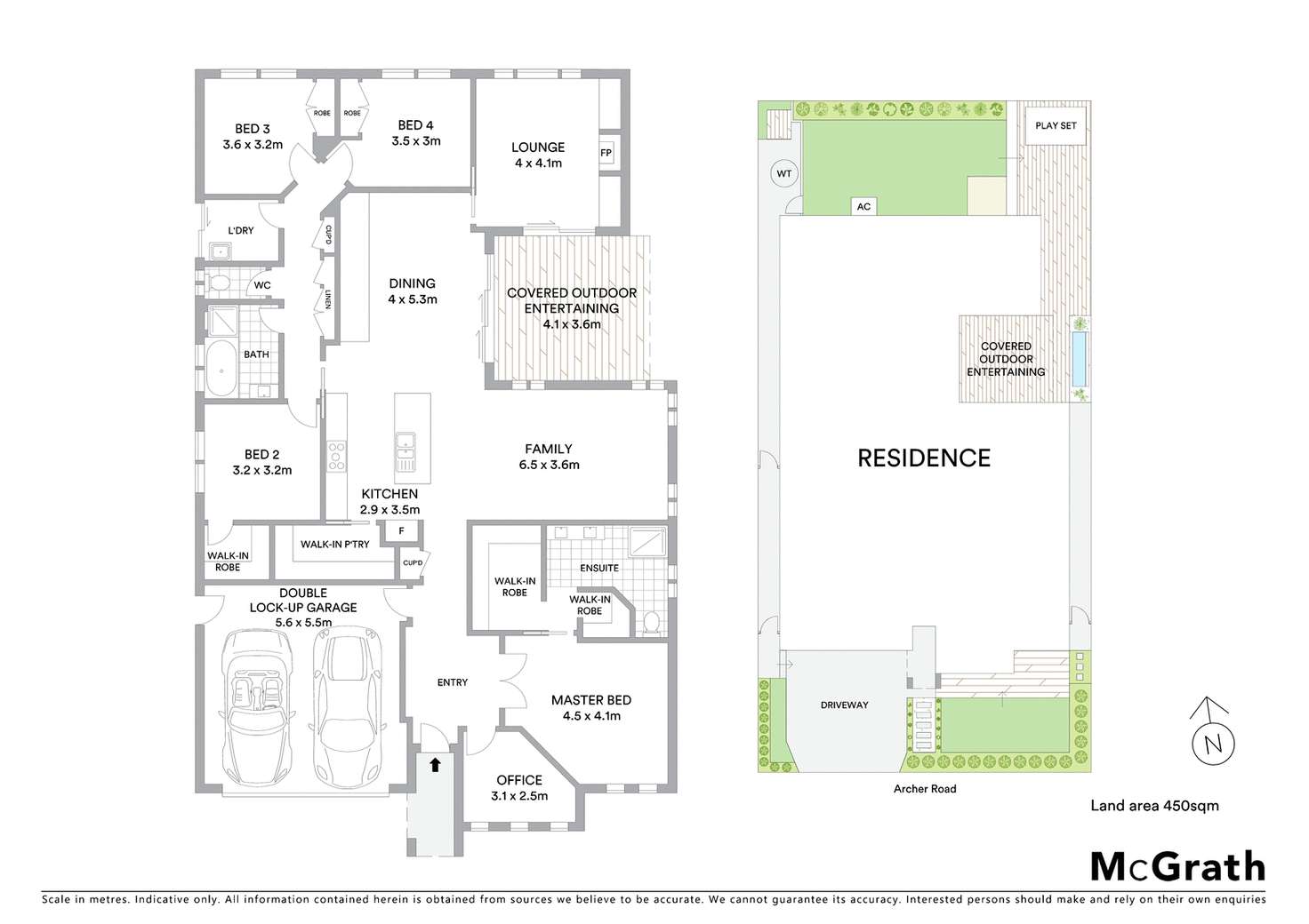 Floorplan of Homely house listing, 5 Archer Road, Spring Farm NSW 2570