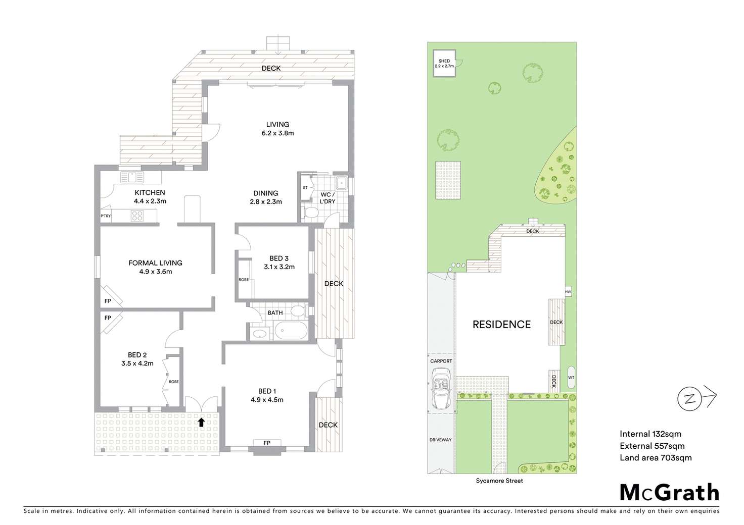 Floorplan of Homely house listing, 15 Sycamore Street, Malvern East VIC 3145