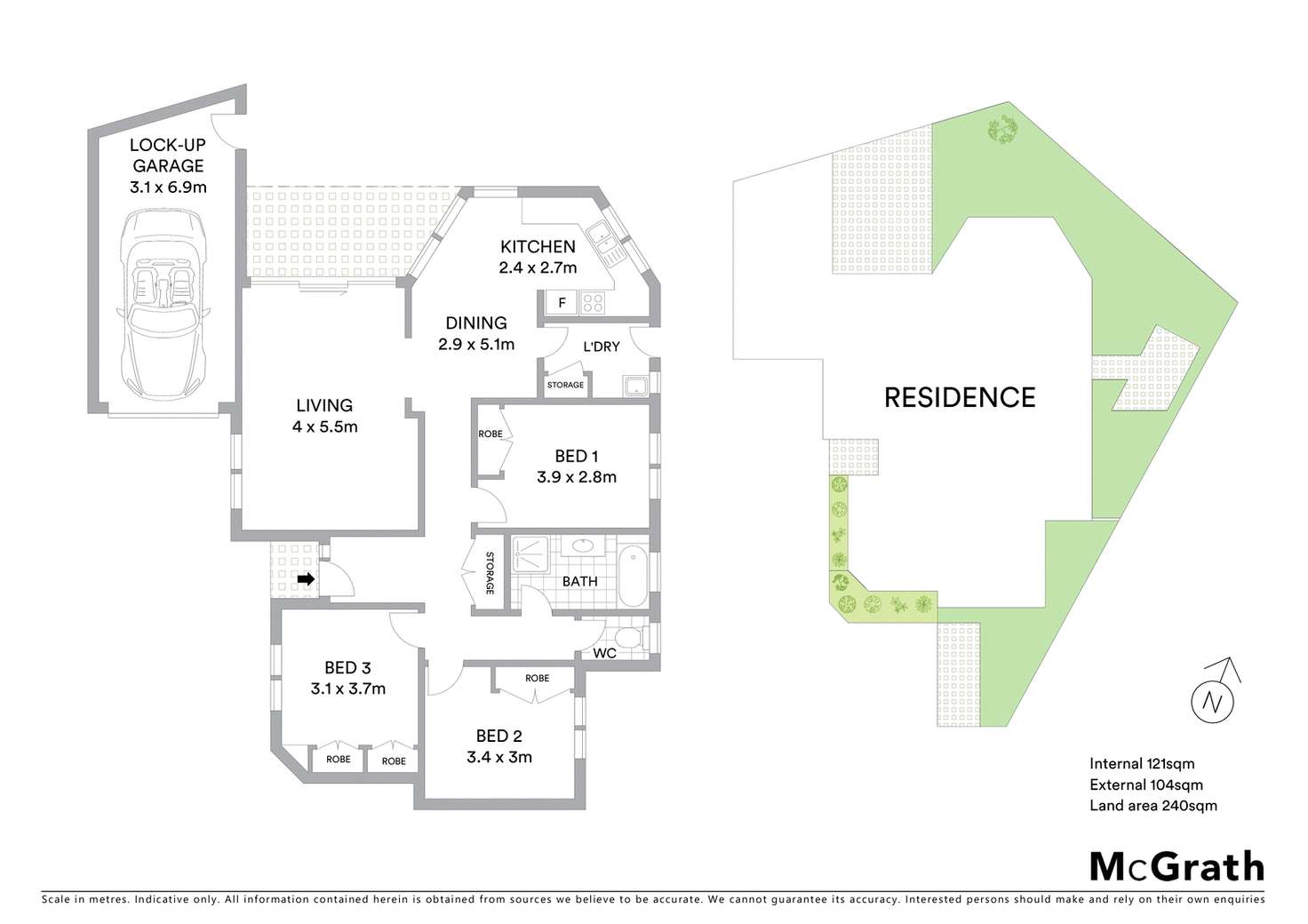 Floorplan of Homely unit listing, 2/6 Monica Court, Epping VIC 3076