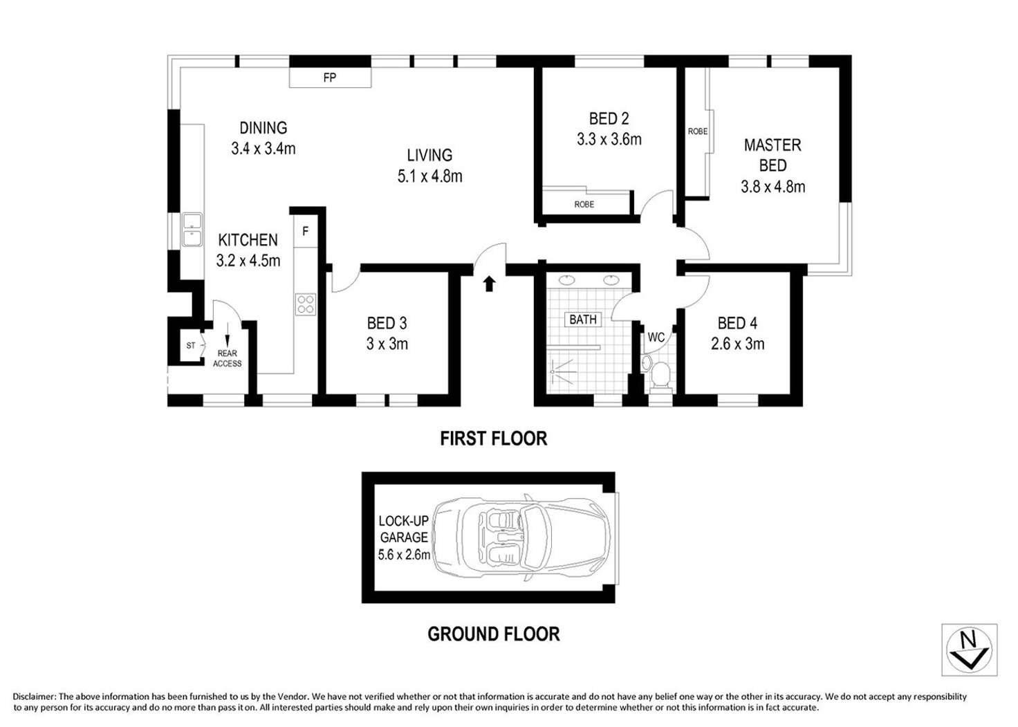 Floorplan of Homely apartment listing, 3/2a Boyle Street, Fairlight NSW 2094