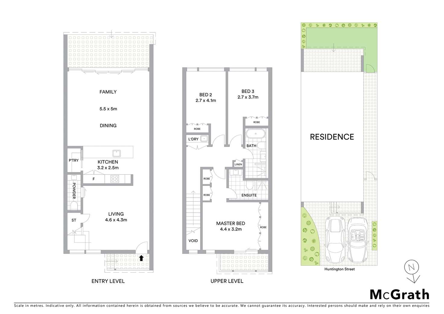 Floorplan of Homely house listing, 3A Huntington Street, Crows Nest NSW 2065