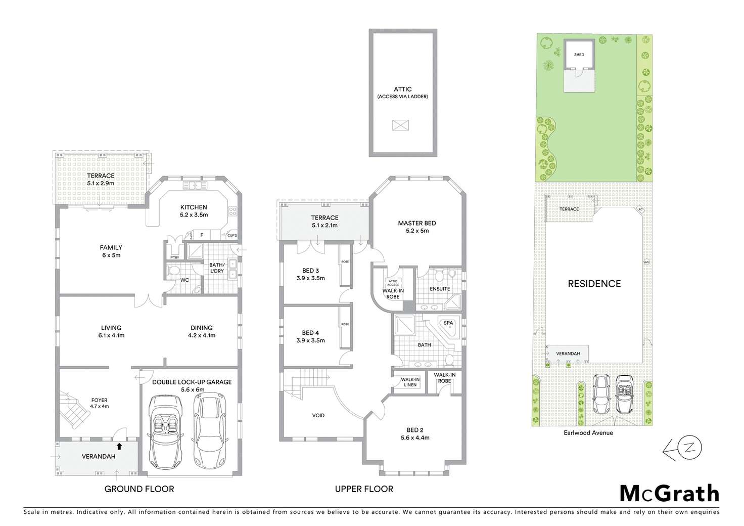 Floorplan of Homely house listing, 42 Earlwood Avenue, Earlwood NSW 2206