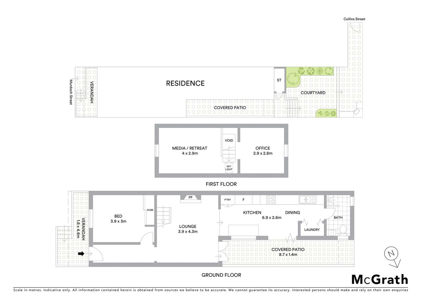 Floorplan of Homely house listing, 4 Murdoch Street, Rozelle NSW 2039
