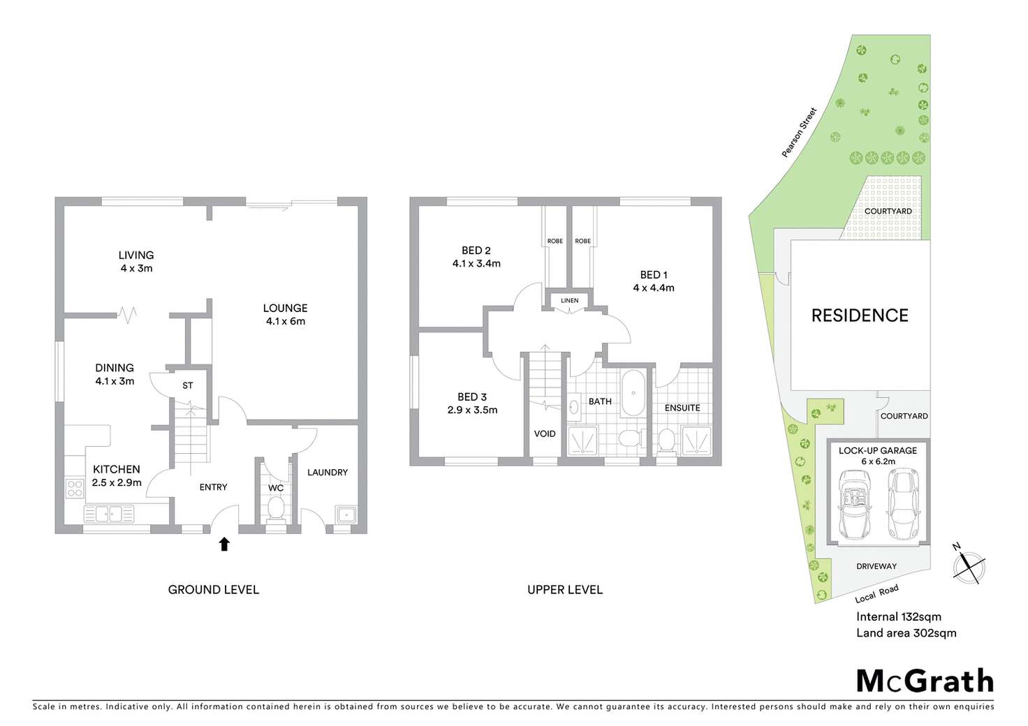 Floorplan of Homely townhouse listing, 5/63 Pearson Street, Holder ACT 2611