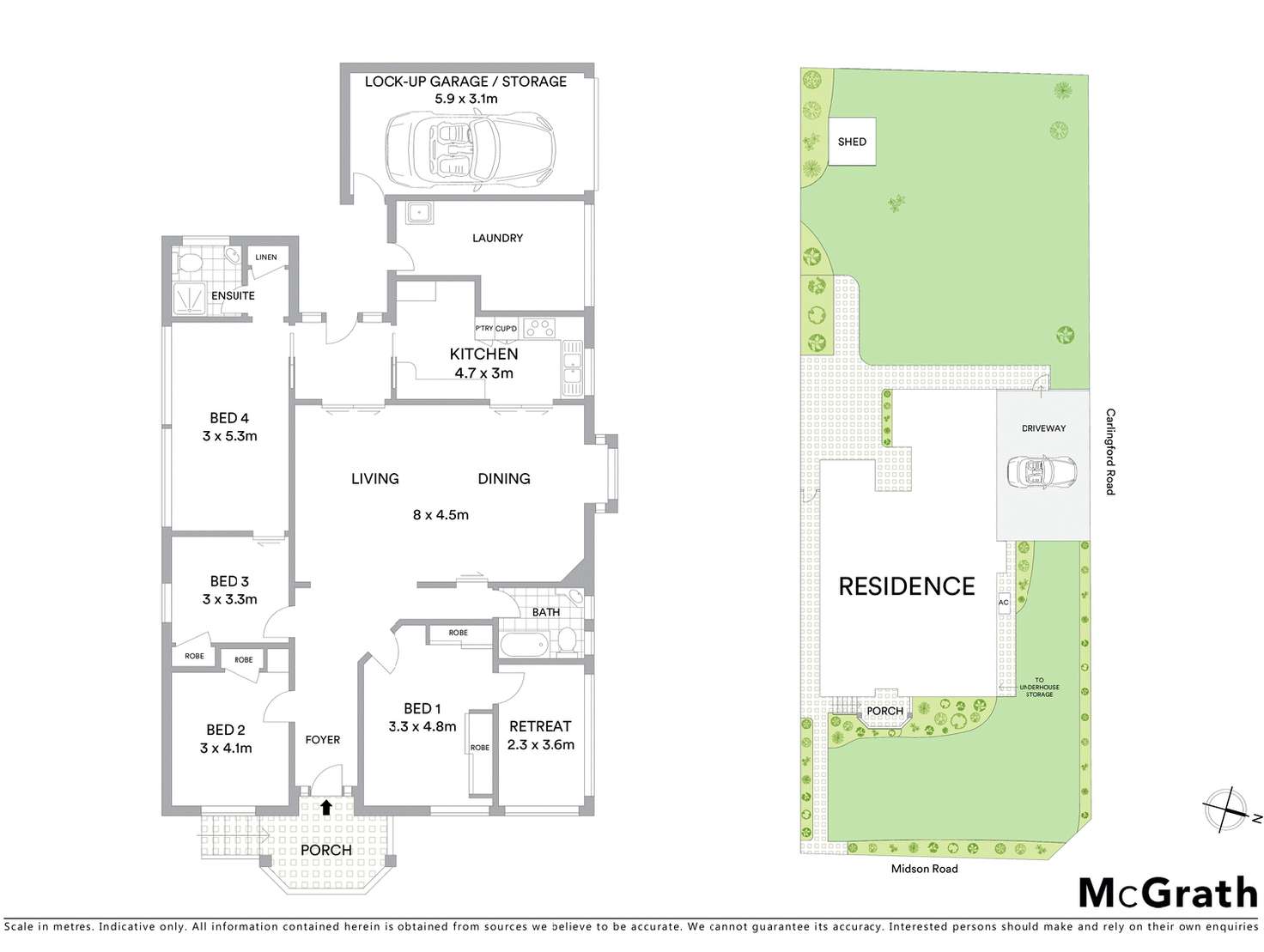 Floorplan of Homely house listing, 151 Midson Road, Epping NSW 2121