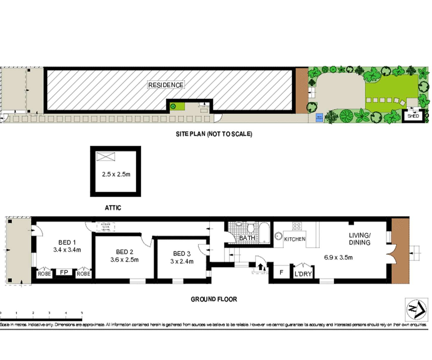 Floorplan of Homely house listing, 142 Chandos Street, Crows Nest NSW 2065