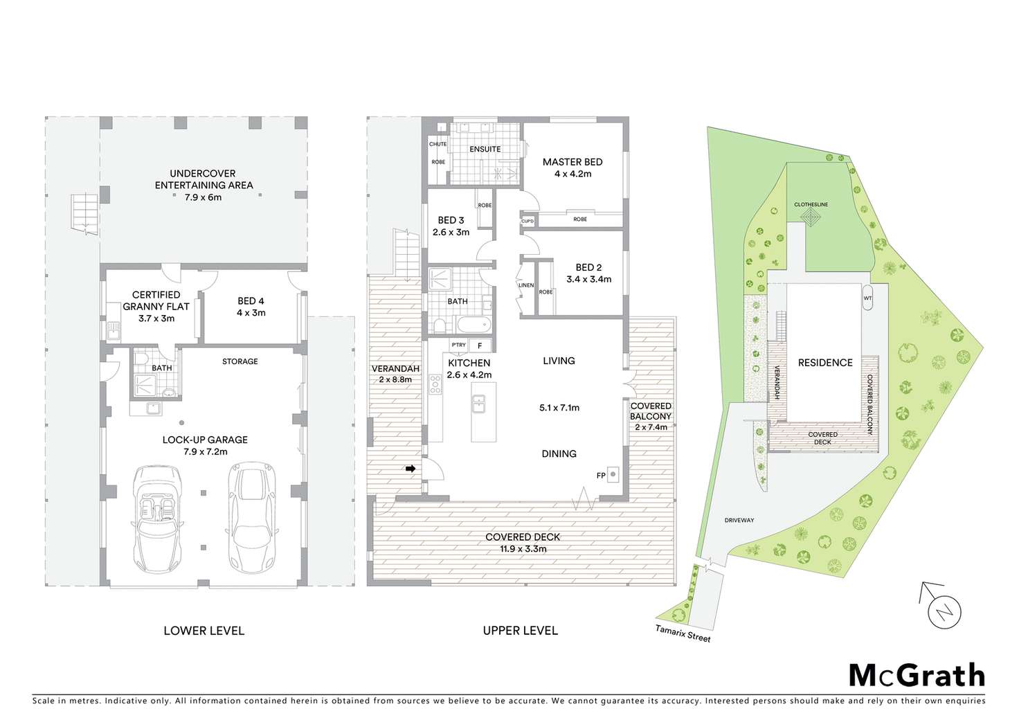 Floorplan of Homely house listing, 13 Tamarix Street, Chapel Hill QLD 4069