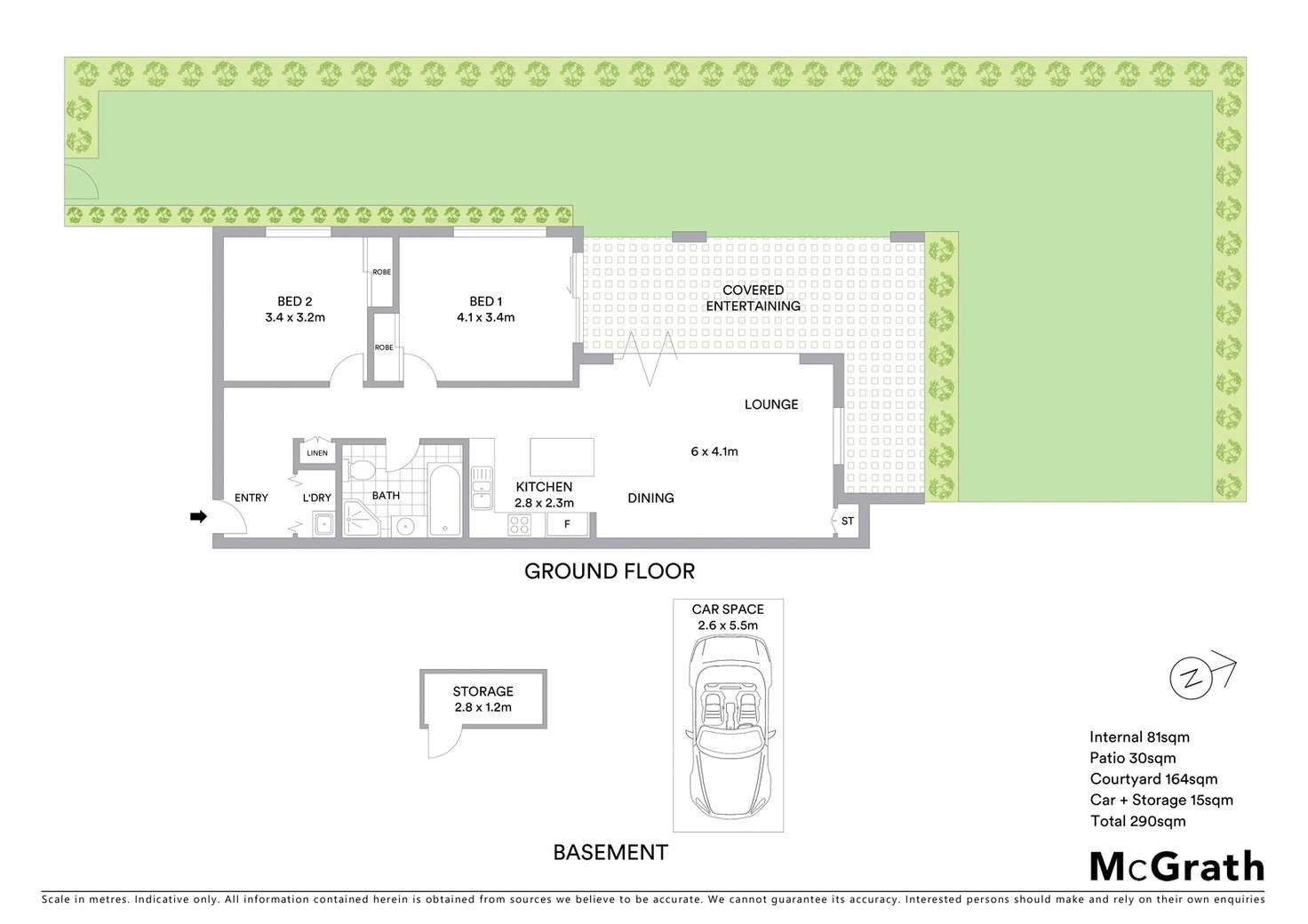 Floorplan of Homely apartment listing, 1/57 South Street, Rydalmere NSW 2116