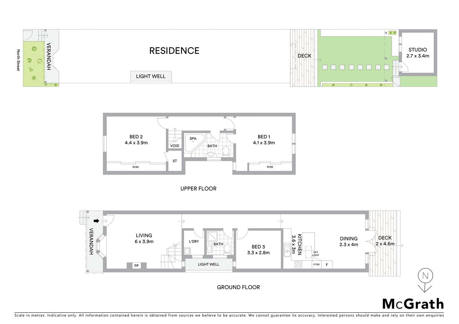 Floorplan of Homely house listing, 6 North Street, Leichhardt NSW 2040