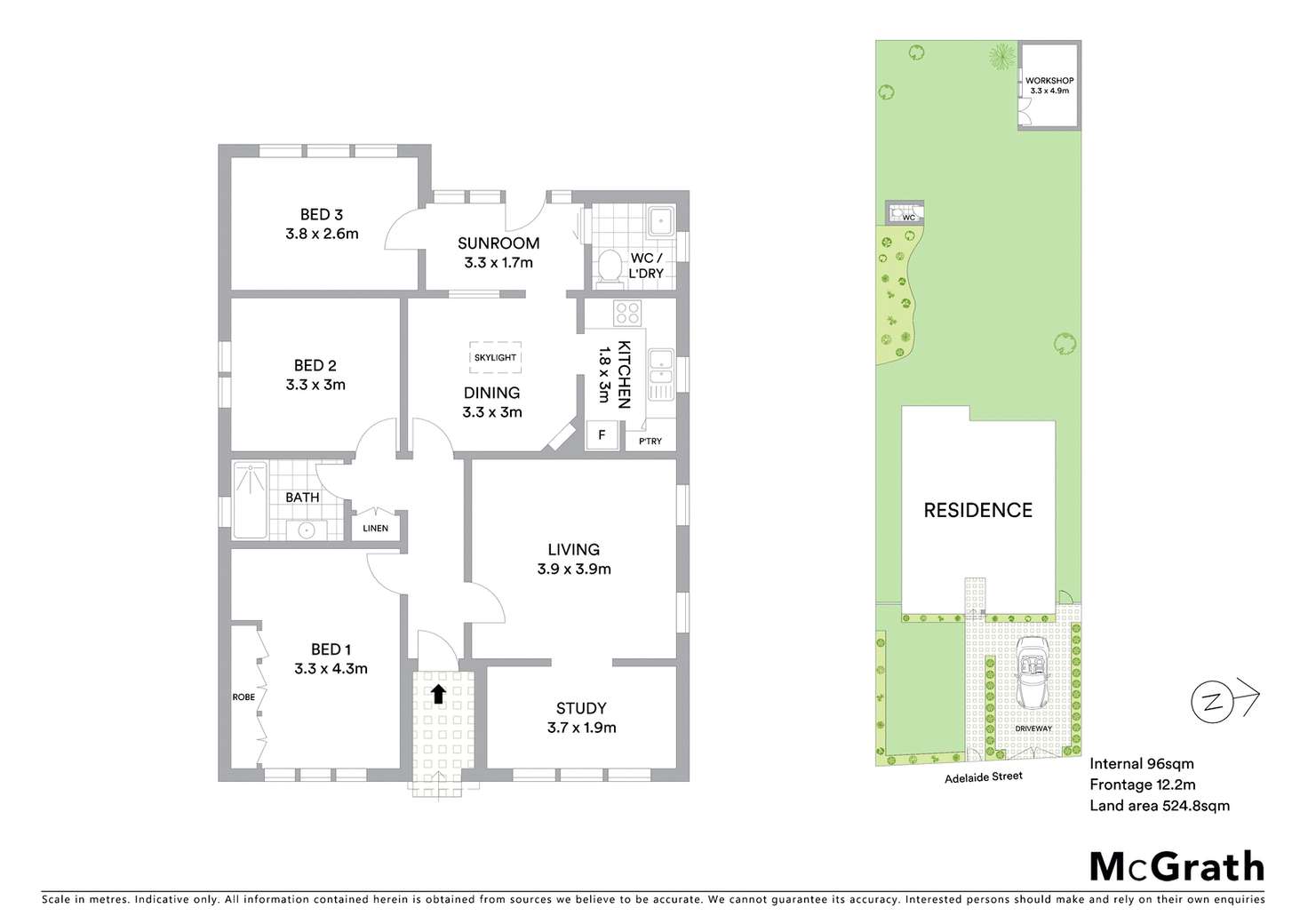 Floorplan of Homely house listing, 59 Adelaide Street, West Ryde NSW 2114