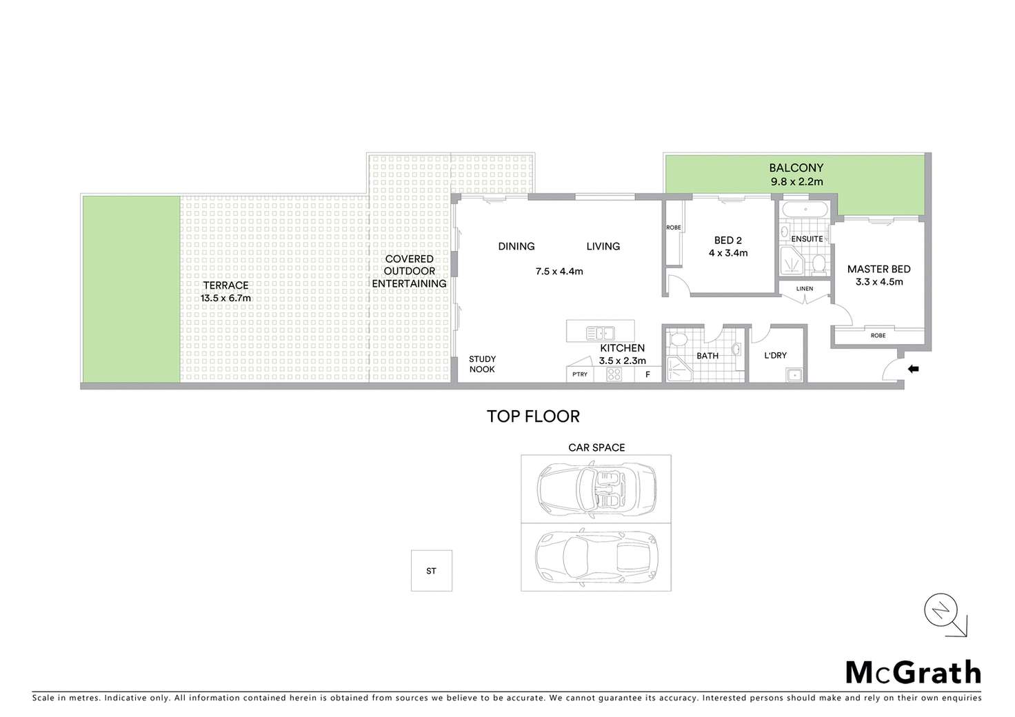Floorplan of Homely apartment listing, 9/7 Cowell Street, Ryde NSW 2112