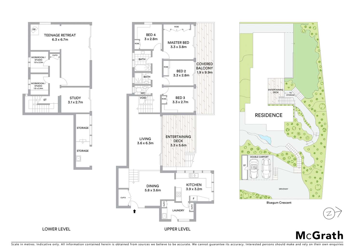 Floorplan of Homely house listing, 15 Bluegum Crescent, Frenchs Forest NSW 2086