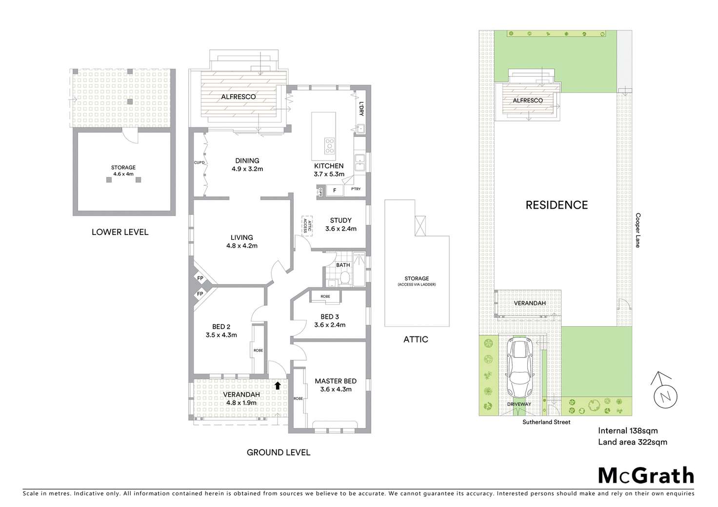 Floorplan of Homely house listing, 60 Sutherland Street, Cremorne NSW 2090