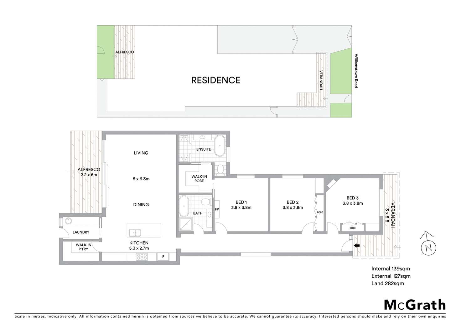 Floorplan of Homely house listing, 36 Williamstown Road, Kingsville VIC 3012
