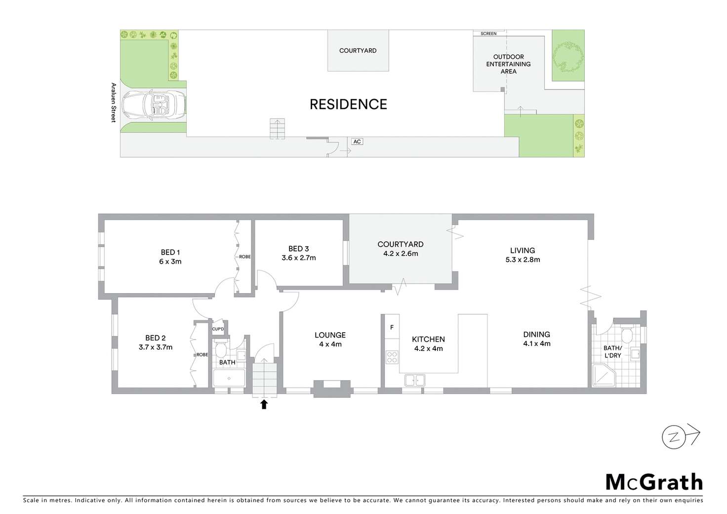 Floorplan of Homely house listing, 24 Araluen Street, Kingsford NSW 2032