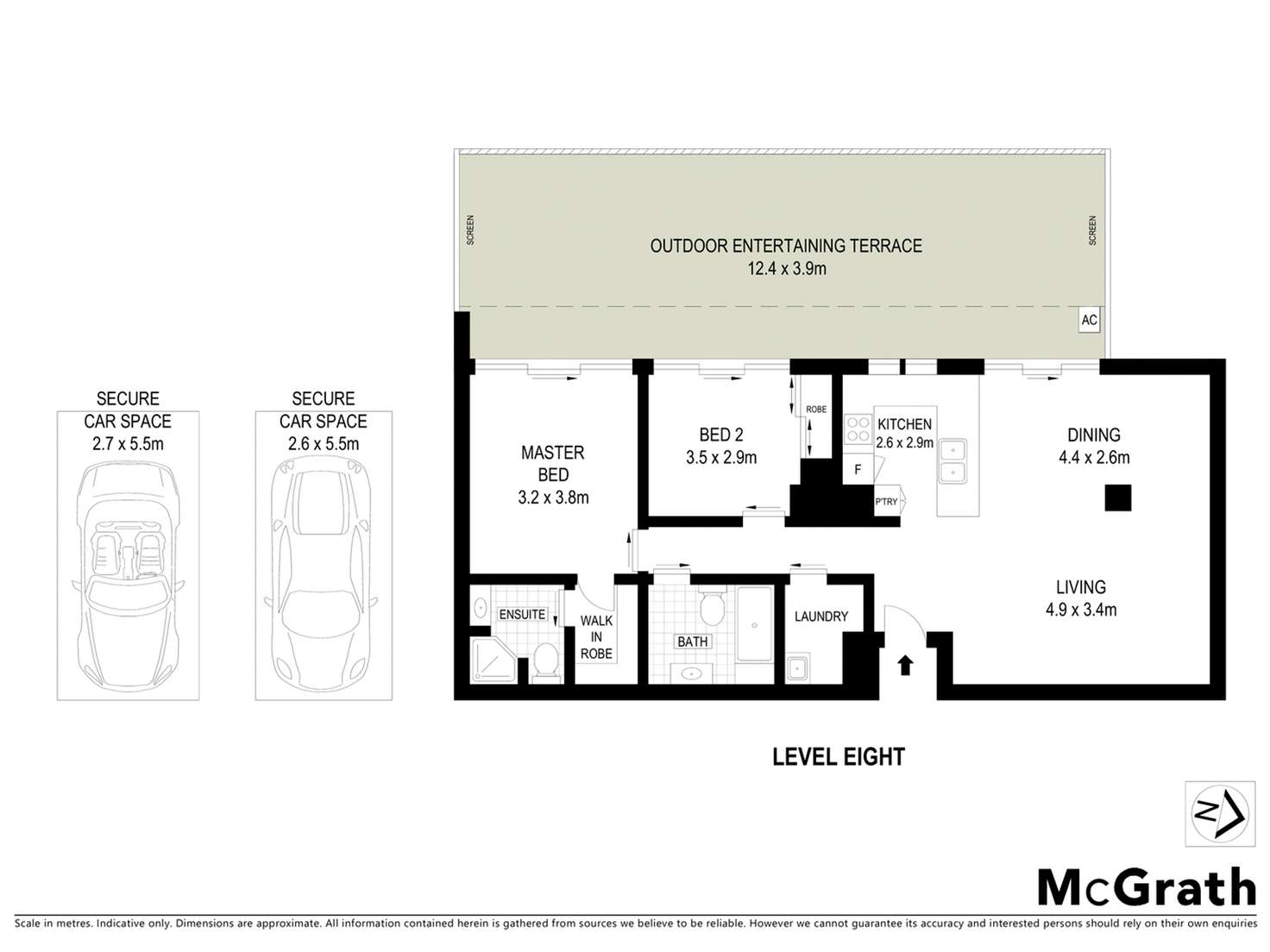 Floorplan of Homely apartment listing, 805/105 Campbell Street, Surry Hills NSW 2010