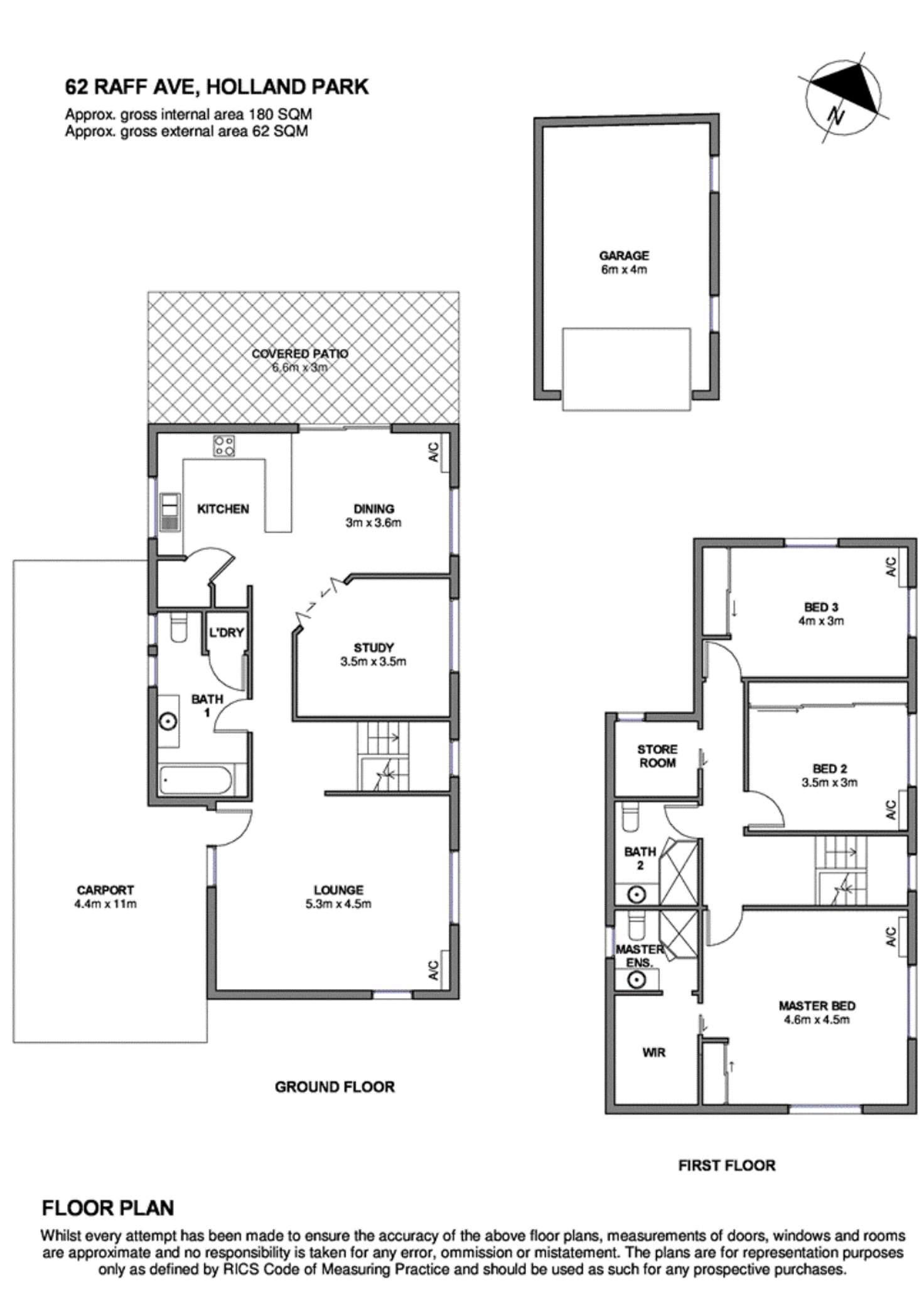 Floorplan of Homely house listing, 62 Raff Avenue, Holland Park QLD 4121