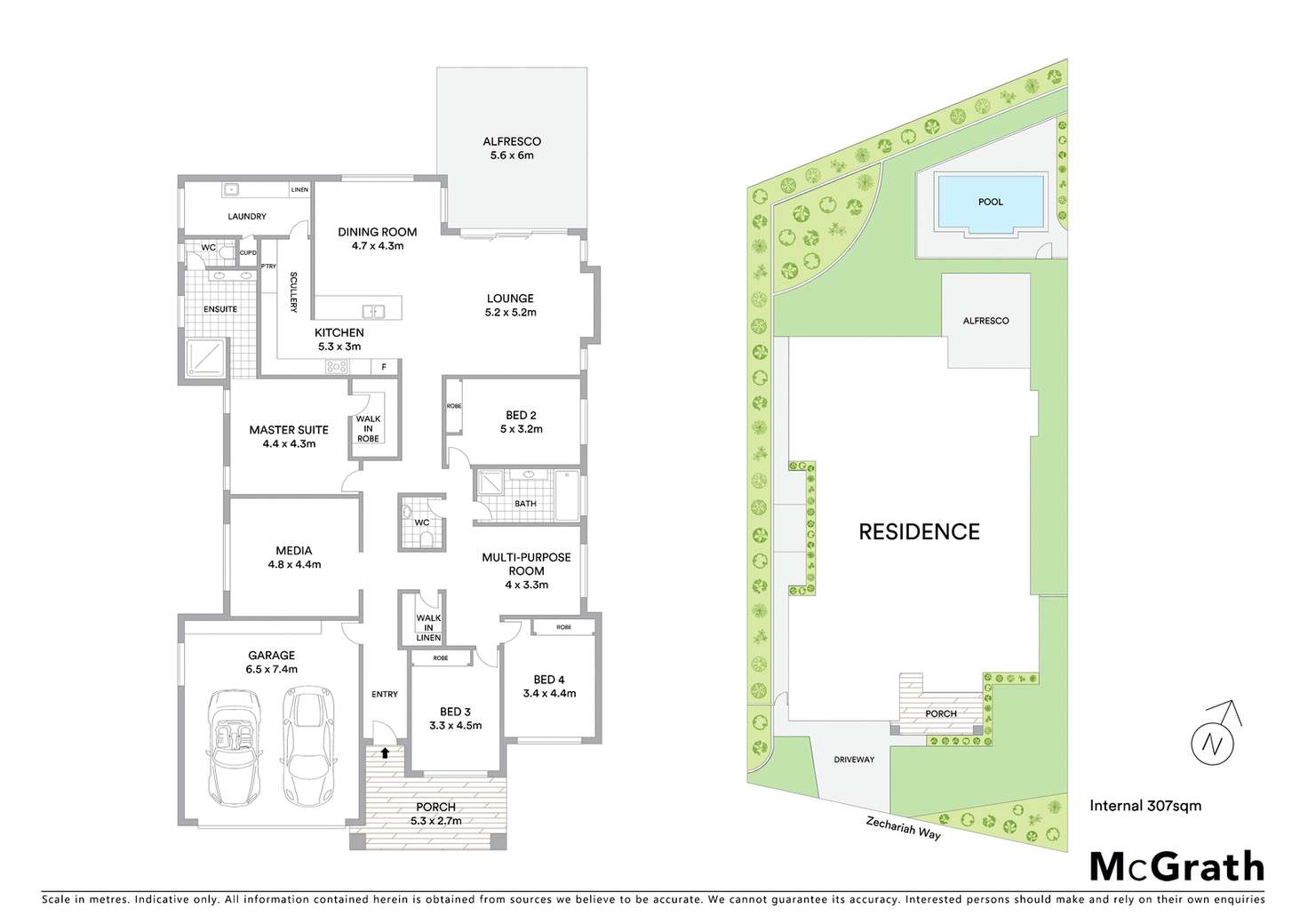 Floorplan of Homely house listing, 3 Zechariah Way, Augustine Heights QLD 4300