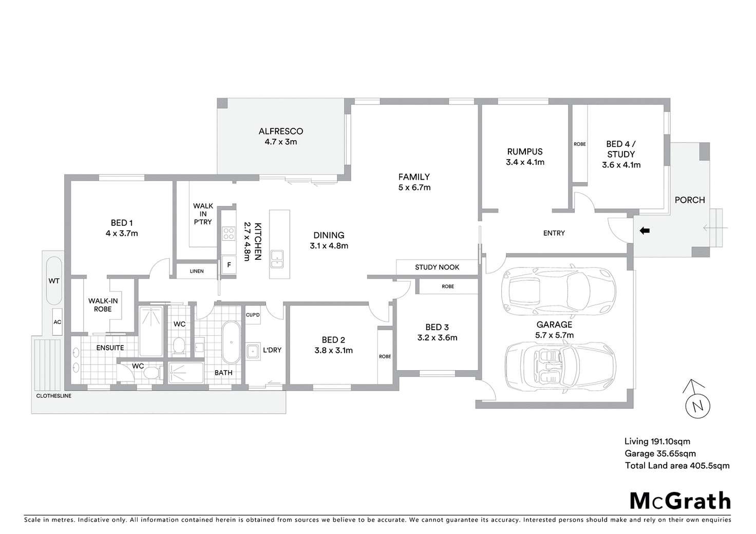 Floorplan of Homely house listing, 10 Zealie Bend, Googong NSW 2620