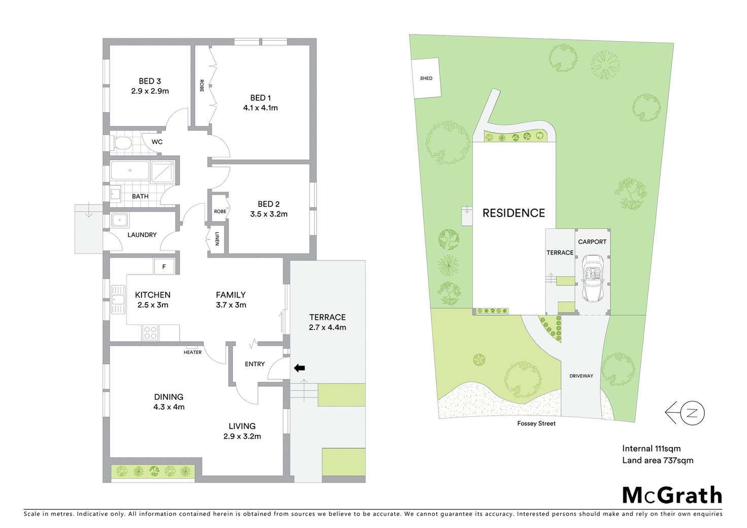 Floorplan of Homely house listing, 24 Fossey Street, Holder ACT 2611