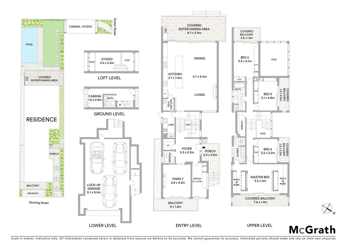 Floorplan of Homely house listing, 34 Denning Street, South Coogee NSW 2034