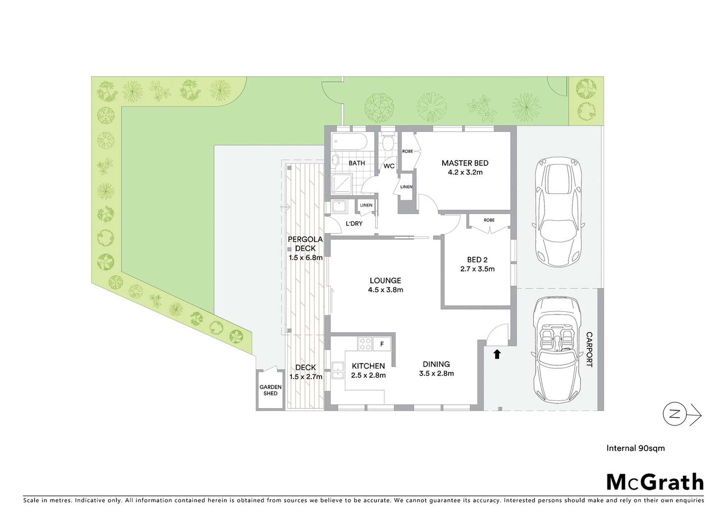 Floorplan of Homely townhouse listing, 3/9 Walker Crescent, Jerrabomberra NSW 2619