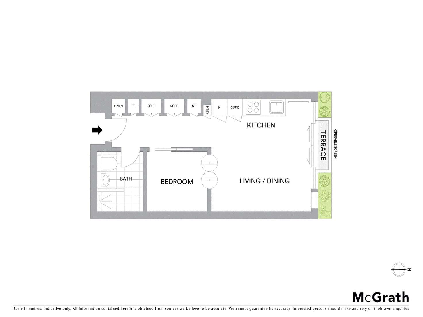 Floorplan of Homely apartment listing, 113/173 Barkly Street, St Kilda VIC 3182