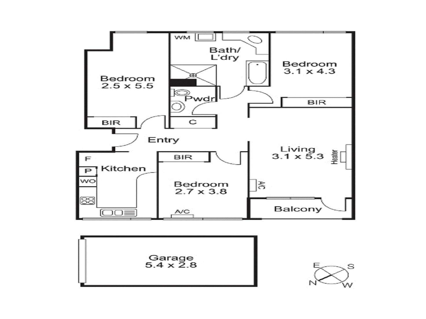 Floorplan of Homely apartment listing, 7/18 Charnwood Crescent, St Kilda VIC 3182