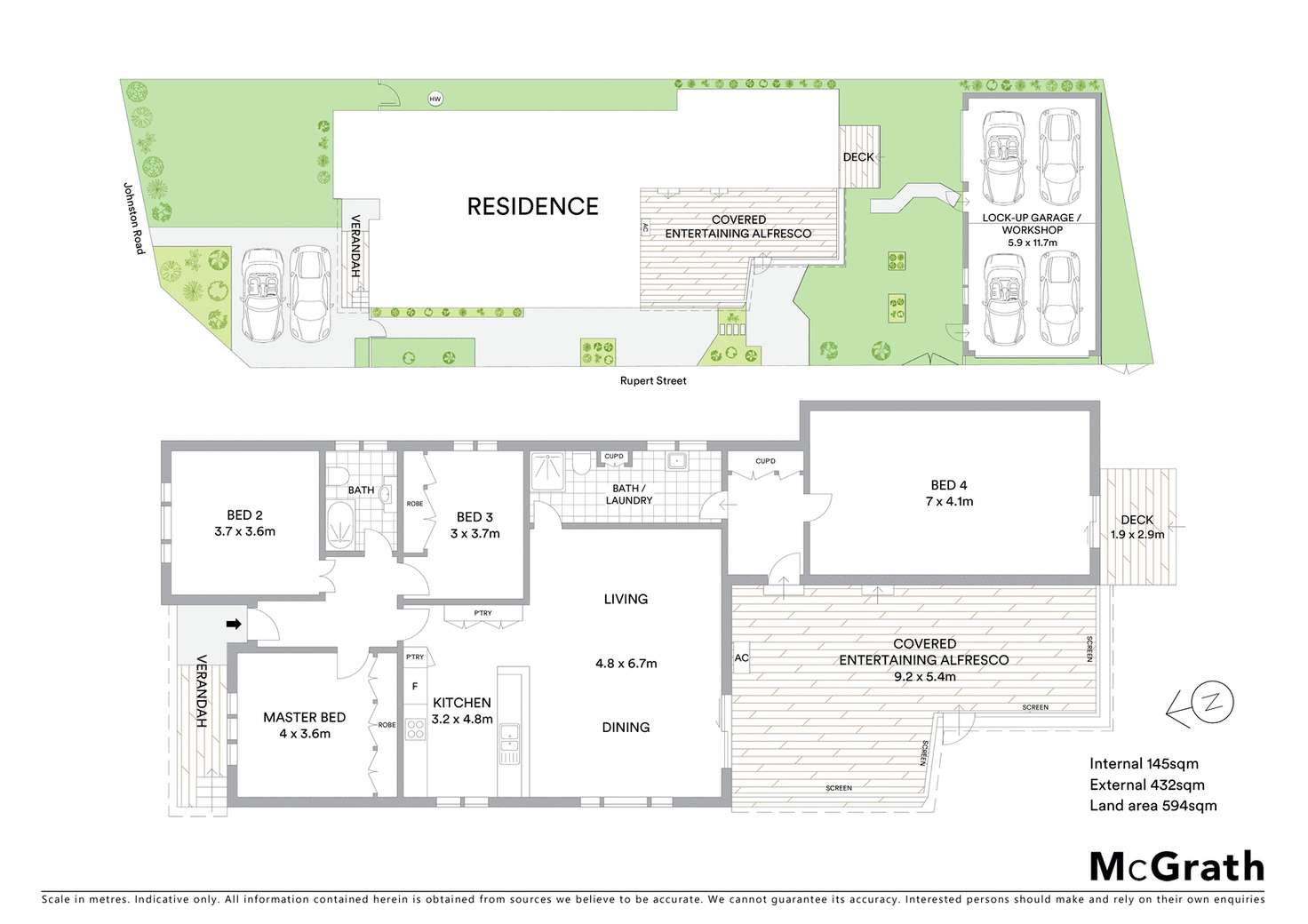 Floorplan of Homely house listing, 47 Johnston Road, Bass Hill NSW 2197